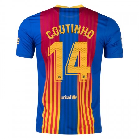 Maillot de Foot Barcelone Philippe Coutinho 14 El Clásico 2021